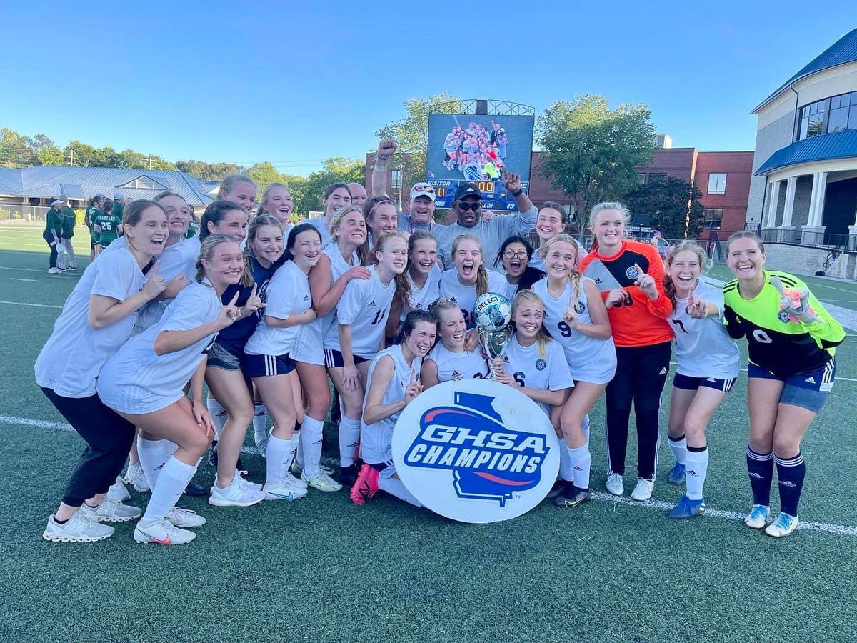 Second girls soccer state title in school history! <a href="/FellowshipCS/">Fellowship Christian School</a>