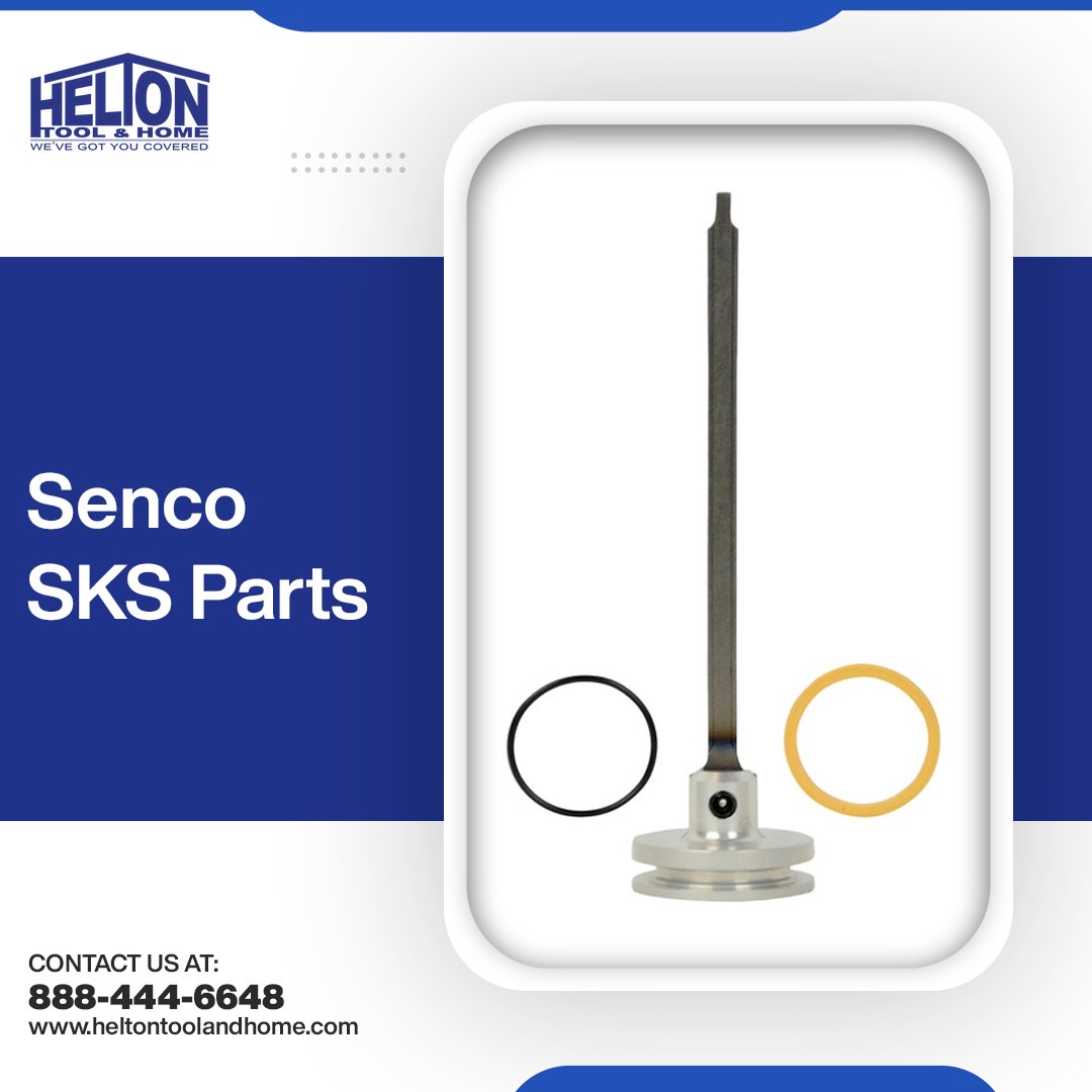 Helton_tool's tweet photo. Get the most out of your Senco nailer with genuine Senco SKS Parts. Whether you need a new driver blade or a replacement bumper, we have the parts to keep your nailer firing smoothly.
https://t.co/9K4uK7uV3j 
#partsreplacement #replacementbumper #SKSParts #Senconailer #blade https://t.co/X6IwIY830G