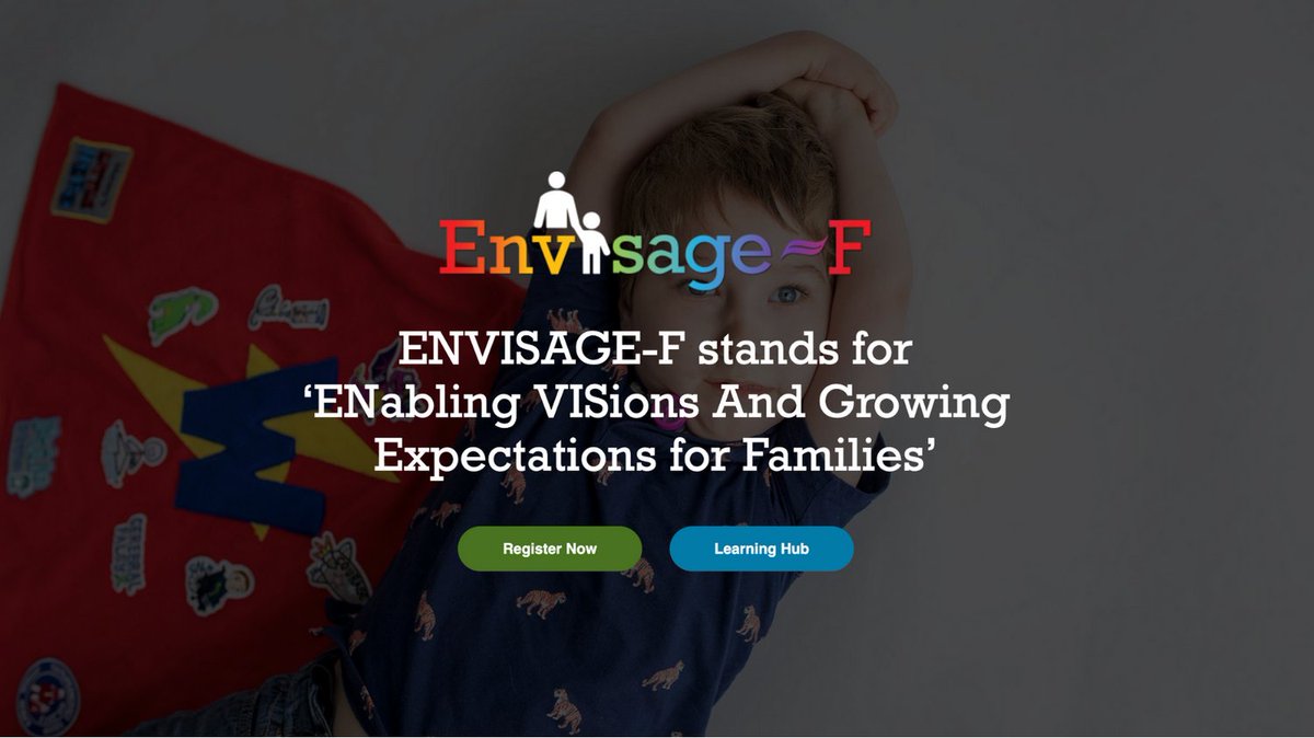 swanaus's tweet photo. The ENVISAGE Families initiative is a FREE peer support program that empowers, supports, and connects Australian parents/carers raising children aged 0-8 years with disability.

Families can register here: https://t.co/DBIGNr0uEv

@UniMelb @MCRI_for_kids #ENVISAGE https://t.co/JZFKUCW4BI