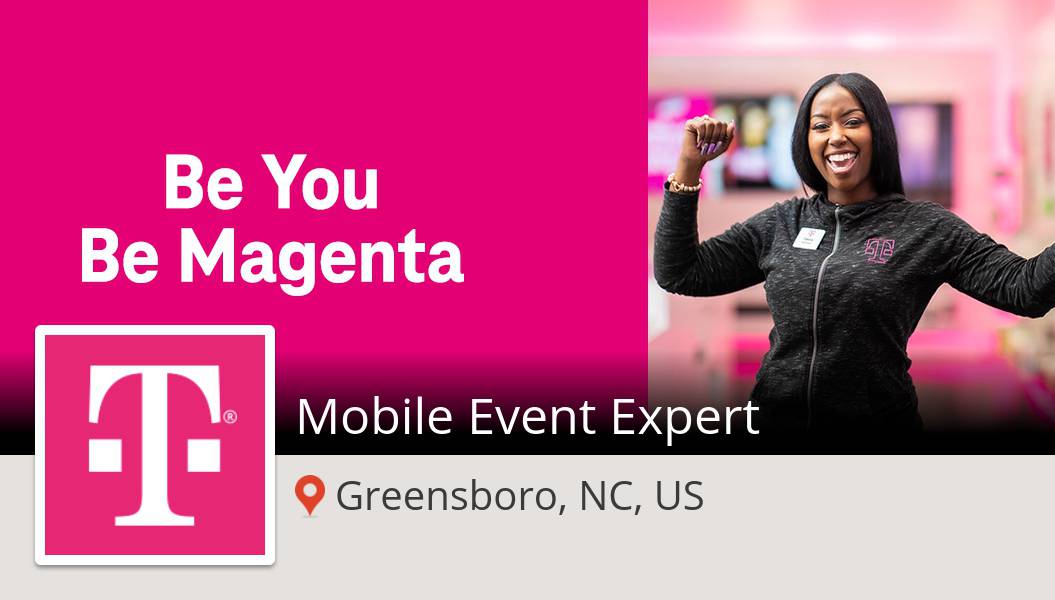 rjay_manuel's tweet photo. T-Mobile Careers is hiring a Mobile Event Expert, apply now! (#Greensboro) #job https://t.co/S4gg0N4n93 #BeMagenta https://t.co/ZiOI0NFX2L