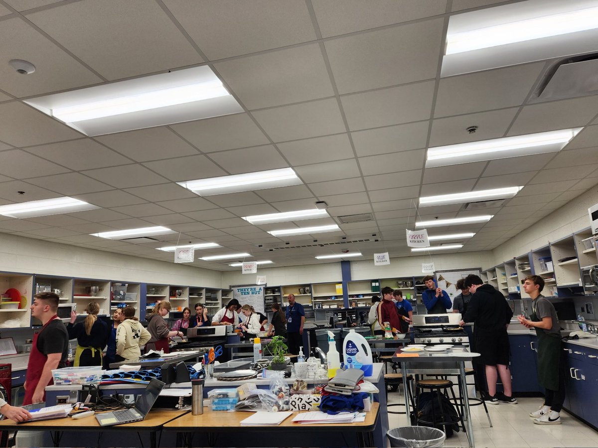 What an amazing day!Started by getting a card from one of my previous students in NHS, followed by getting mugged, and finally tasting some amazing dishes in culinary1 class. I also got to catch up with one of my former students ☺️ So happy from all the memories created in LZHS