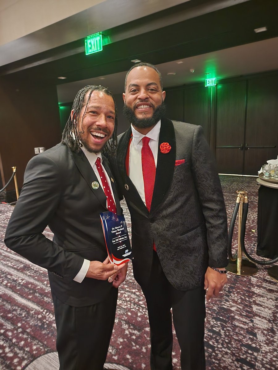 The future of Fatherhood depends not merely on funding but rather committed leadership trained with the sword of knowledge, wisdom ,courage  faith and experience ! Mr Chris Thomas ,100fathers Chief of Staff and Mr Prince Hamn, Director of Community Engagement at the FFCA in LA.