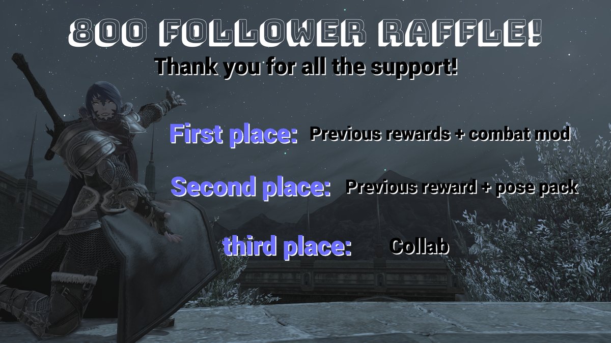 Raffle time! All you need to do to join is to simply like, follow, and retweet! Making a comment is optional! Some details for first place will be in the thread. The raffle will end on MAY 17TH! Good luck!