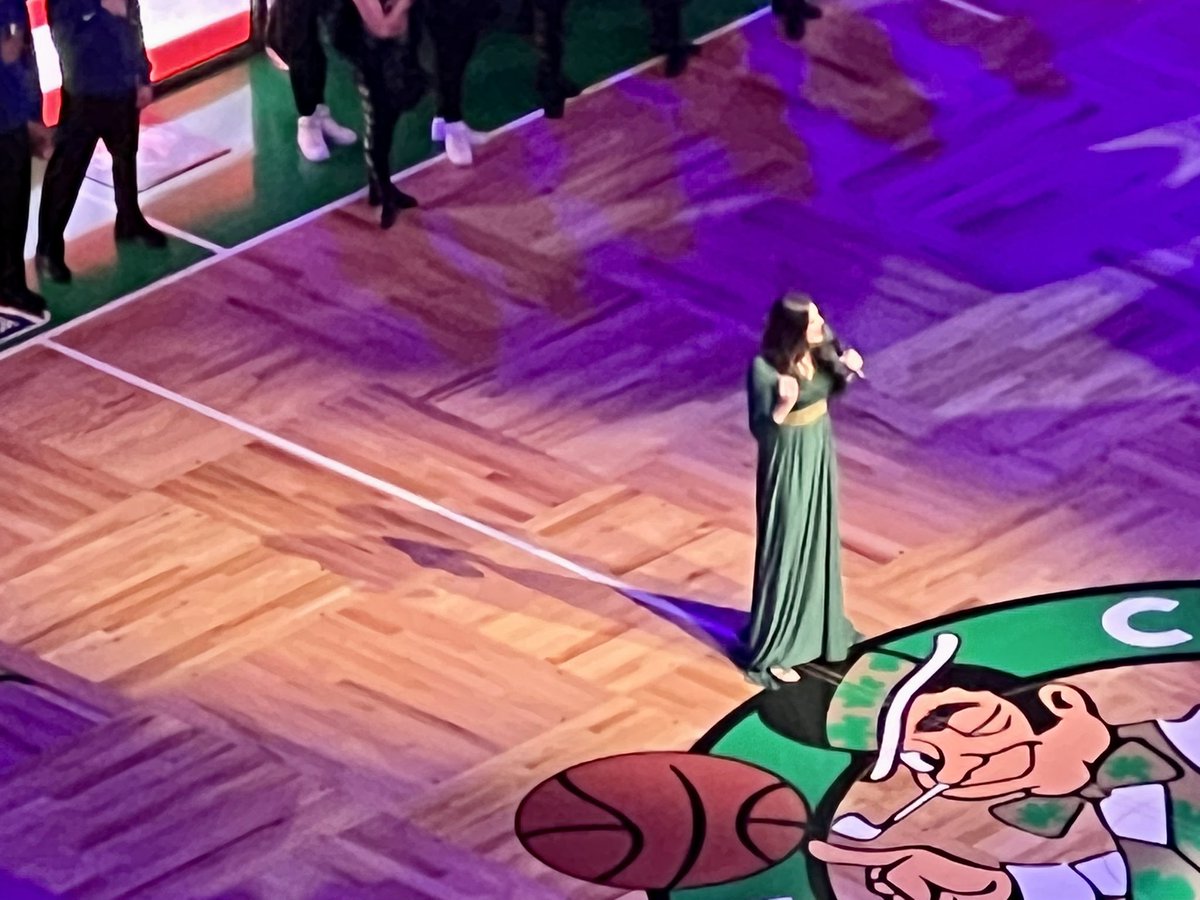 Dan Roche (@rochiewbz) on Twitter photo Awesome job singing the National Anthem by Ayla Brown <a href="/AylaBrown/">Ayla Brown</a> prior to G2 of the .@Celtics - Sixers series <a href="/tdgarden/">TD Garden</a> - <a href="/wbz/">WBZ | CBS News Boston</a> <a href="/Country1025WKLB/">Country 102.5</a> @Toucherandrich Awesome job singing the National Anthem by Ayla Brown <a href="/AylaBrown/">Ayla Brown</a> prior to G2 of the .@Celtics - Sixers series <a href="/tdgarden/">TD Garden</a> - <a href="/wbz/">WBZ | CBS News Boston</a> <a href="/Country1025WKLB/">Country 102.5</a> @Toucherandrich