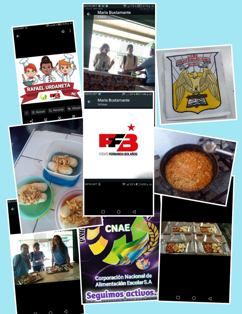 CnaeRafael's tweet photo. #3Mayo | Nuestras Cocineras de la patria, día a día fortaleciendo la alimentación de nuestros niños , niñas y adolescentes 

@_LaAvanzadora @pedrodiazg59 @norelys_bolivar @cnaeoficial 

#CitgoEsDeVenezuela https://t.co/tUcV8VInzi