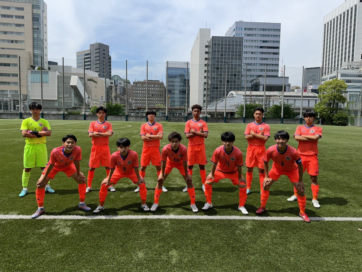 tojitsu_soccer's tweet photo. ［試合結果］
令和5年度全国高校サッカーインターハイ（総体）
東京都予選中支部代表決定戦

vs東工大附属高校　0-1（3-0）3-1

得点者　小森櫂生（横浜ジュニオール）×2
　　　　森本蒼空（川崎チャンプ）

応援ありがとうございました！！ https://t.co/EYBs4P5wAV