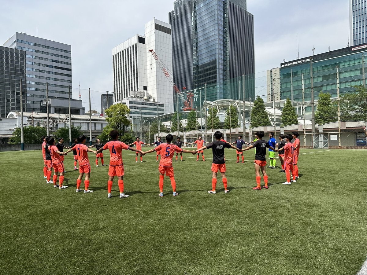 tojitsu_soccer's tweet photo. ［試合結果］
令和5年度全国高校サッカーインターハイ（総体）
東京都予選中支部代表決定戦

vs東工大附属高校　0-1（3-0）3-1

得点者　小森櫂生（横浜ジュニオール）×2
　　　　森本蒼空（川崎チャンプ）

応援ありがとうございました！！ https://t.co/EYBs4P5wAV