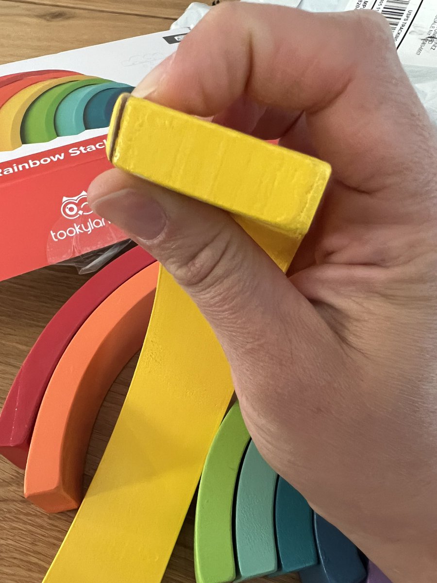 vienangie's tweet photo. @tookyland I bought a  rainbow stackable toy from @buybuyBABY . Their stores are closing and no one from CS has been able to help me. I just want a replacement for my daughter. Please help! Thanks! https://t.co/ixhUyXvy1M