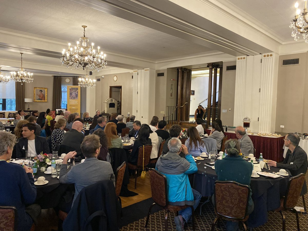 GAH_OhioState's tweet photo. Last night we were honored to celebrate the incredible work of our 2022-23 Archival Imaginations Society of Fellows cohort. Congratulations to all our Fellows! https://t.co/5lRwqKjNkt
