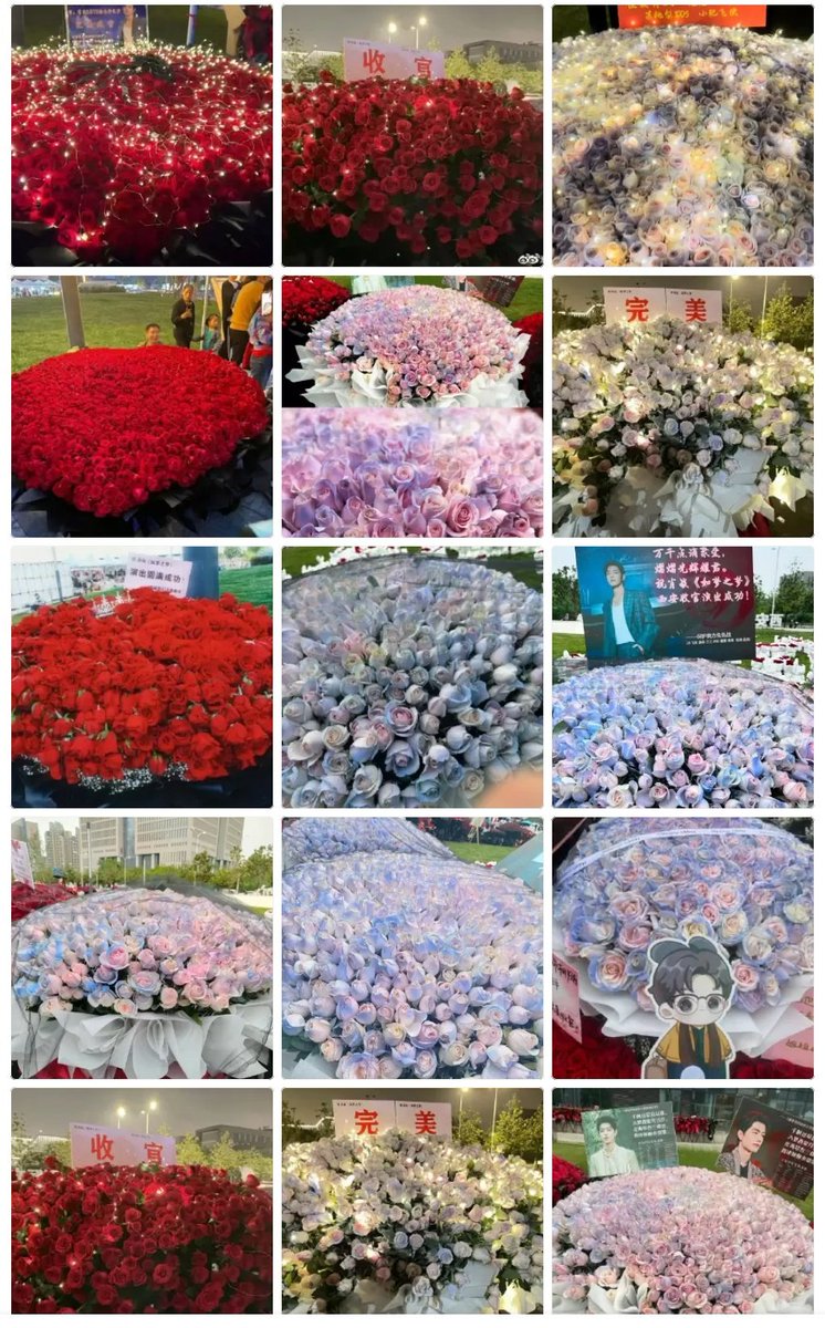 xiaozhan51091's tweet photo. From the 999 roses and 1005 roses in Wuhan to the 2333 spot roses and 3072 roses in Xi'an are all the deep love
72 dramas in 3 years total of eight hours on and off, more than 10,000 lines, no mistakes and no NG,excellent Young actor #XiaoZhan deserves it ♥️
#XiaoZhanADLADinXian https://t.co/CelGIUGSMd