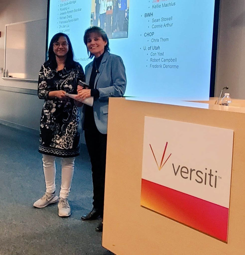RatnashreeB's tweet image. It was a pleasure hosting Dr Martha Sola-Visner today at @BloodResearchWI. Dr Sola-Visner gave an excellent talk on Platelet transfusions in the Neonate- Beyond Hemostasis. @anyWAYuSPLICEit @harvardmed @BostonChildrens @Versiti @BloodCenterWI #hemostasis #platelets #MedTwitter