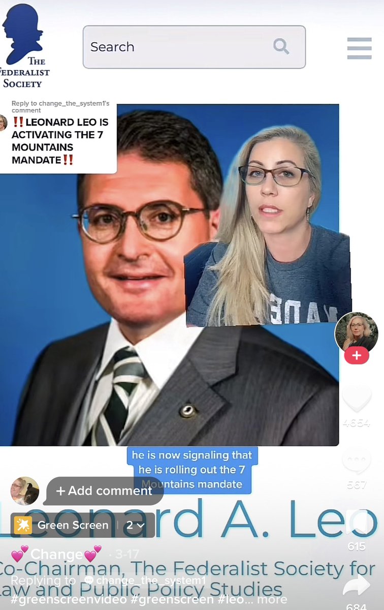 DonnaSu98947433's tweet image. This mofo is behind many of the Red state bills/laws. #FederalistSociety “the movement believe they need to control society; control of: 
1)family 
2)religion
3)education
4)media 
5)entertainment
6)businesses 
7)government  

#MarchForFreedom #MarchForDemocracy #BeFrance