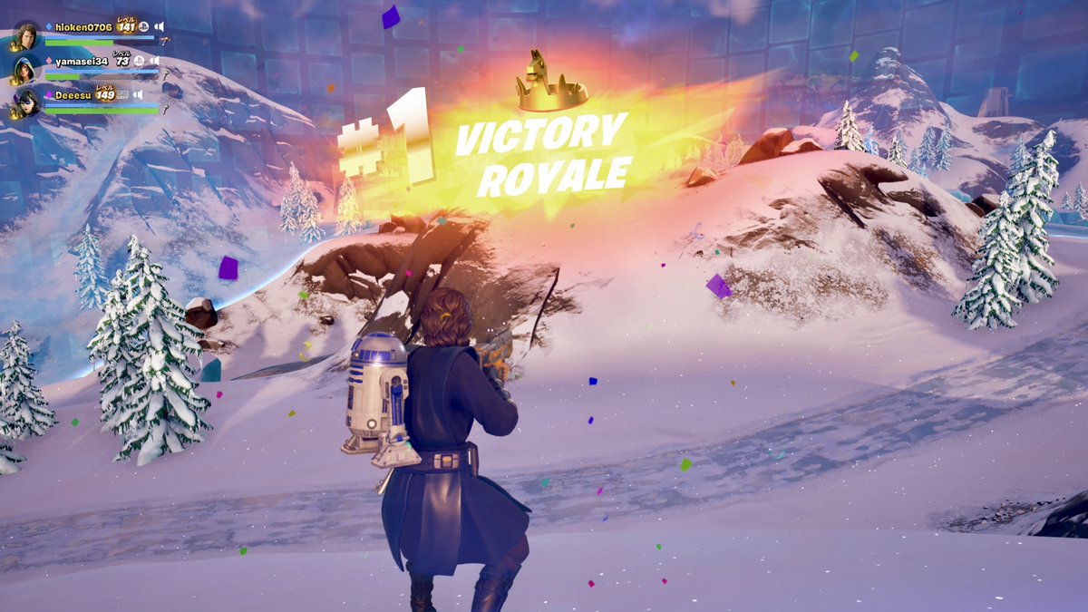 HiokenGames's tweet image. フォースと共にあれ✨
#Fortnite 
#StarWars