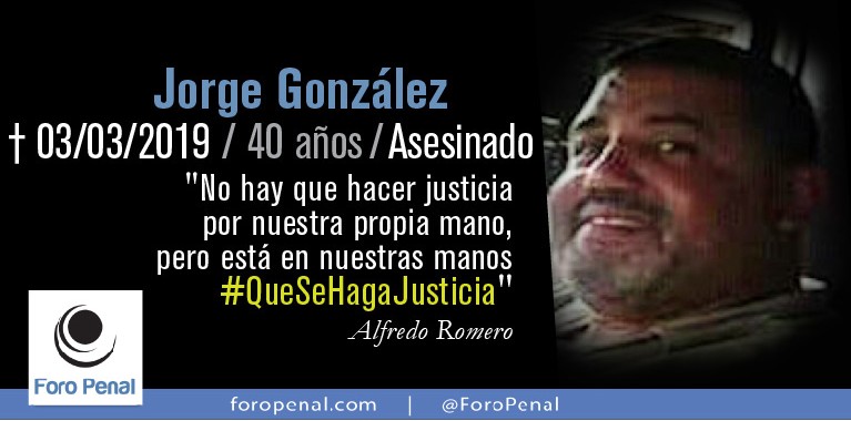 ForoPenal's tweet photo. #3My Hoy se cumplen 4 años y 2 meses de la muerte de 𝗝𝗼𝗿𝗴𝗲 𝗚𝗼𝗻𝘇á𝗹𝗲𝘇 el 03/03/2019
No lo olvidemos
#MasacreDeKumarakapay
#QueSeHagaJusticia
- Foro Penal
Mas sobre el caso aquí: https://t.co/Y2dHOSVQXL https://t.co/hRQJsoqpyo