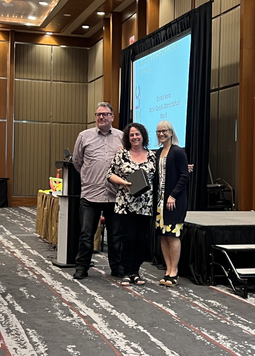 MrReidTeaching's tweet image. Congratulations to #UCDSB TELT-Contact, Connie Boros for winning the  @theoelc “Supporting Boards and Students in eLearning” Award.  

Connie was honoured this evening on the eve of #BOLTT2223 and is incredibly well deserving of this recognition!

@CBFlower1965 @UCDSBDistanceED