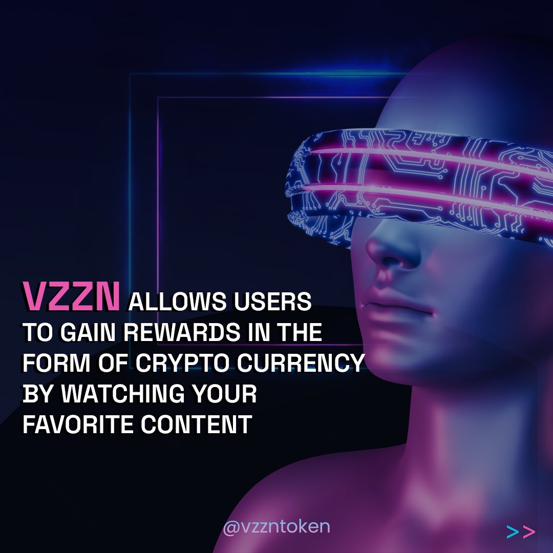 vzzntoken's tweet photo. Meet VZZN: The next-gen entertainment platform! 🌐🎬 

Earn digital rewards in the form of crypto while watching your favorite content. 

Connect your wallet, stream, and receive rewards live. Embrace the future of entertainment with #VZZN #web3 #EarnWhileWatching https://t.co/ps71YN22CA