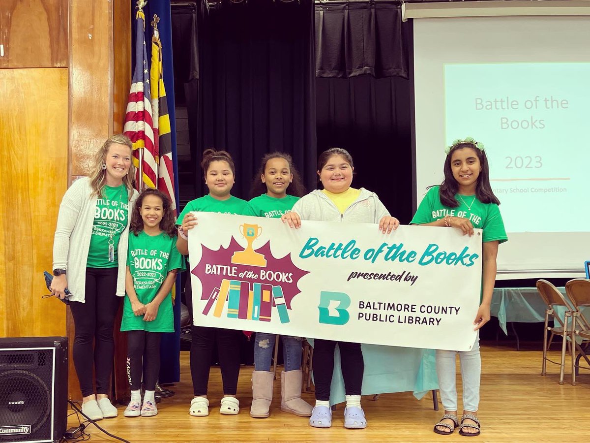 LibrarianSKI's tweet image. • Our @Berkshire_BCPS Battle of the Books club participated at the competition this evening with @bcplinfo 📚Such a great experience! • @BCPSLMP #bcpslms