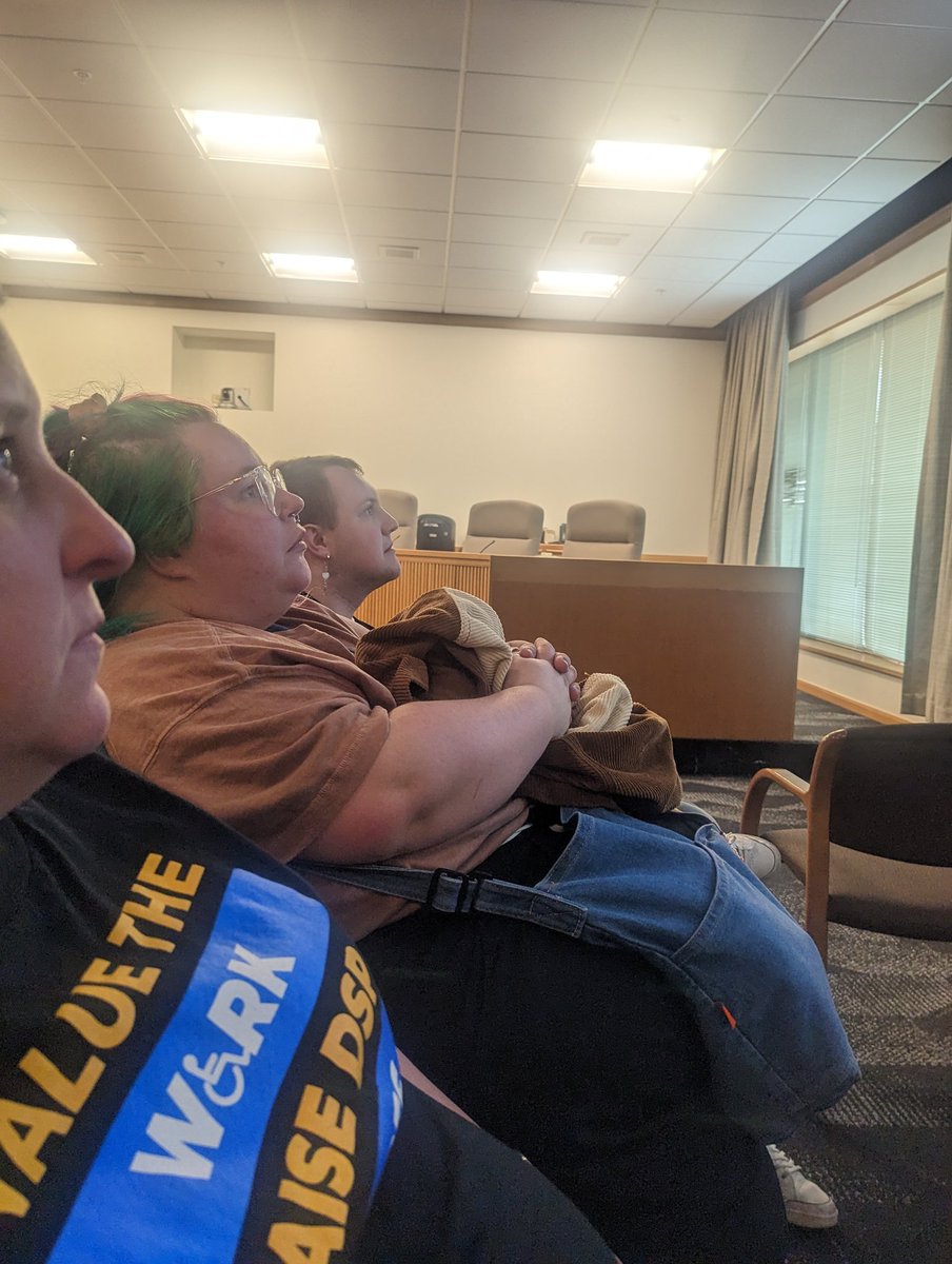 WeRExceed's tweet photo. @OrResourceAssoc and many, many agencies showed up to support Direct Support Professionals raise increase. This wage increase allows DSP's to continue the important work of working with people with all abilities. https://t.co/FHK1ZfNCnB