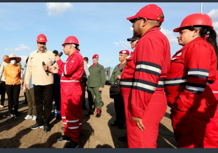 🔶Más de 460 macollas petroleras activas en el país.🔹🔸🔹
#CitgoEsDeVenezuela