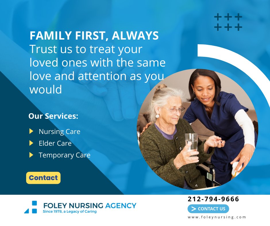 Foley Nursing believes family comes first. Our compassionate health aides provide personalized care that meets your loved one's unique needs and preferences. Trust us to provide exceptional care and support. Contact us today to learn more.