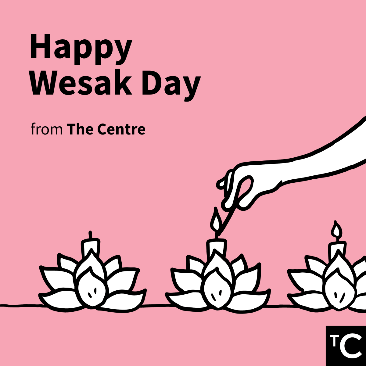 Happy Wesak Day to all our friends who celebrate. May you be showered with light, peace, and tranquility.