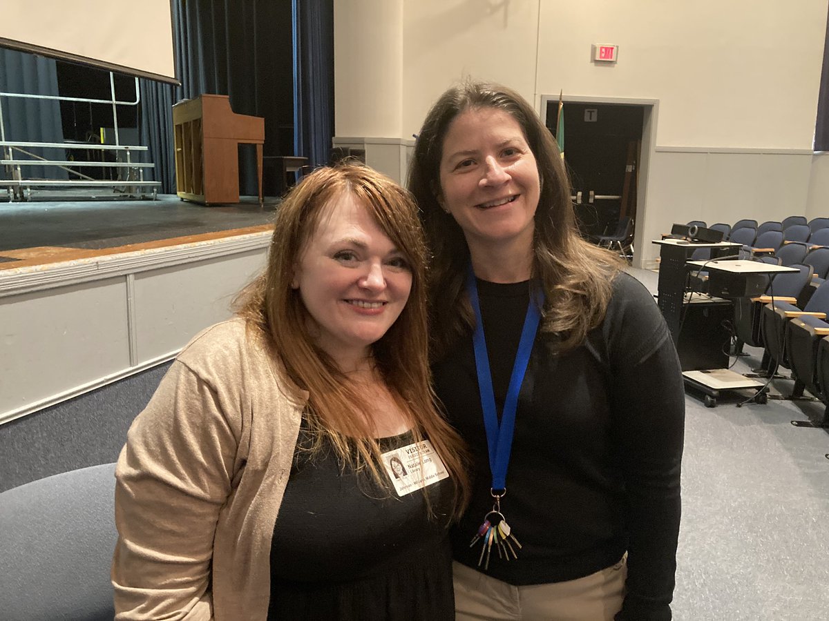 It was great to have <a href="/_natalielloyd/">Natalie Lloyd Updates</a> at <a href="/JWMSGoCougars/">J-WMS</a> today!  What a terrific opportunity for our kids!