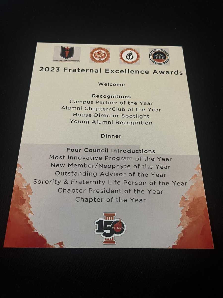 What a night at Fraternal Excellence Awards - recognizing students and chapter volunteers for how they elevate sorority and fraternity at UT. Particularly proud of my team members Carmanlette  and Ciara for their outstanding volunteer efforts! <a href="/UTKDOS/">Office of the Dean of Students</a> <a href="/MSL_UTK/">Office of Multicultural Student Life</a>