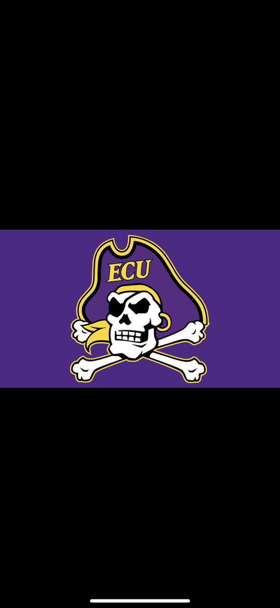 Blessed to receive an offer from East Carolina University ☠️💜💛