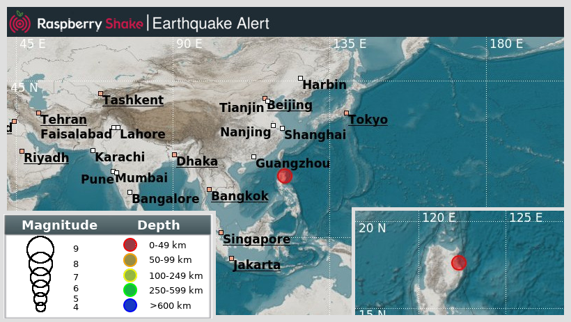 raspishakEQ's tweet photo. Preliminary M5.3 #Earthquake
ID: #rs2023irvyoq
25km/16miles from #Maconacon, in #Luzon,Philippines
2023-05-04 00:49 UTC
@raspishake network

Join the largest #CitizenScience #seismograph community ➡ https://t.co/Y5O0dgJqJF

EVENT ➡ https://t.co/h8F6roK5Op https://t.co/IEjDIm9jIL