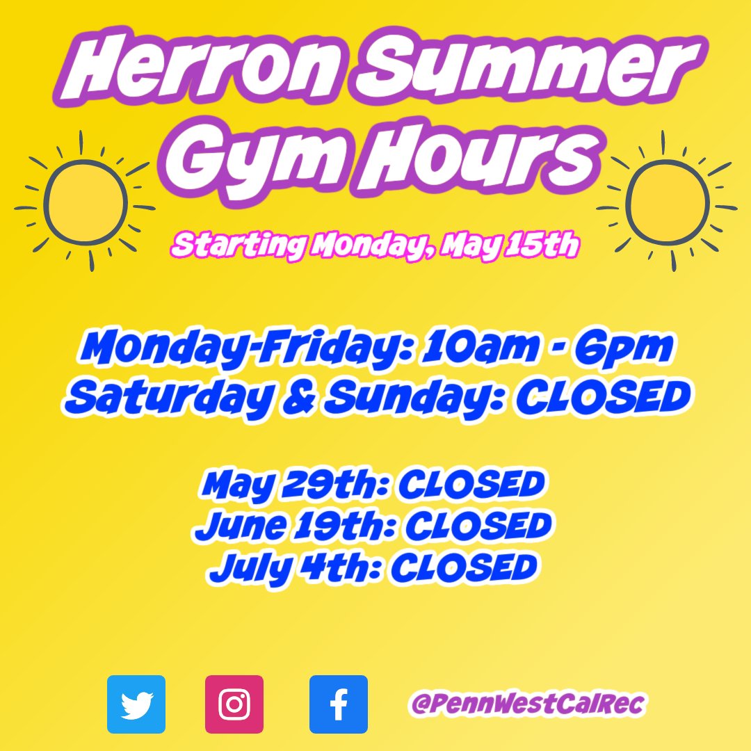 PennWest California Rec Services (@pennwestcalrec) on Twitter photo 