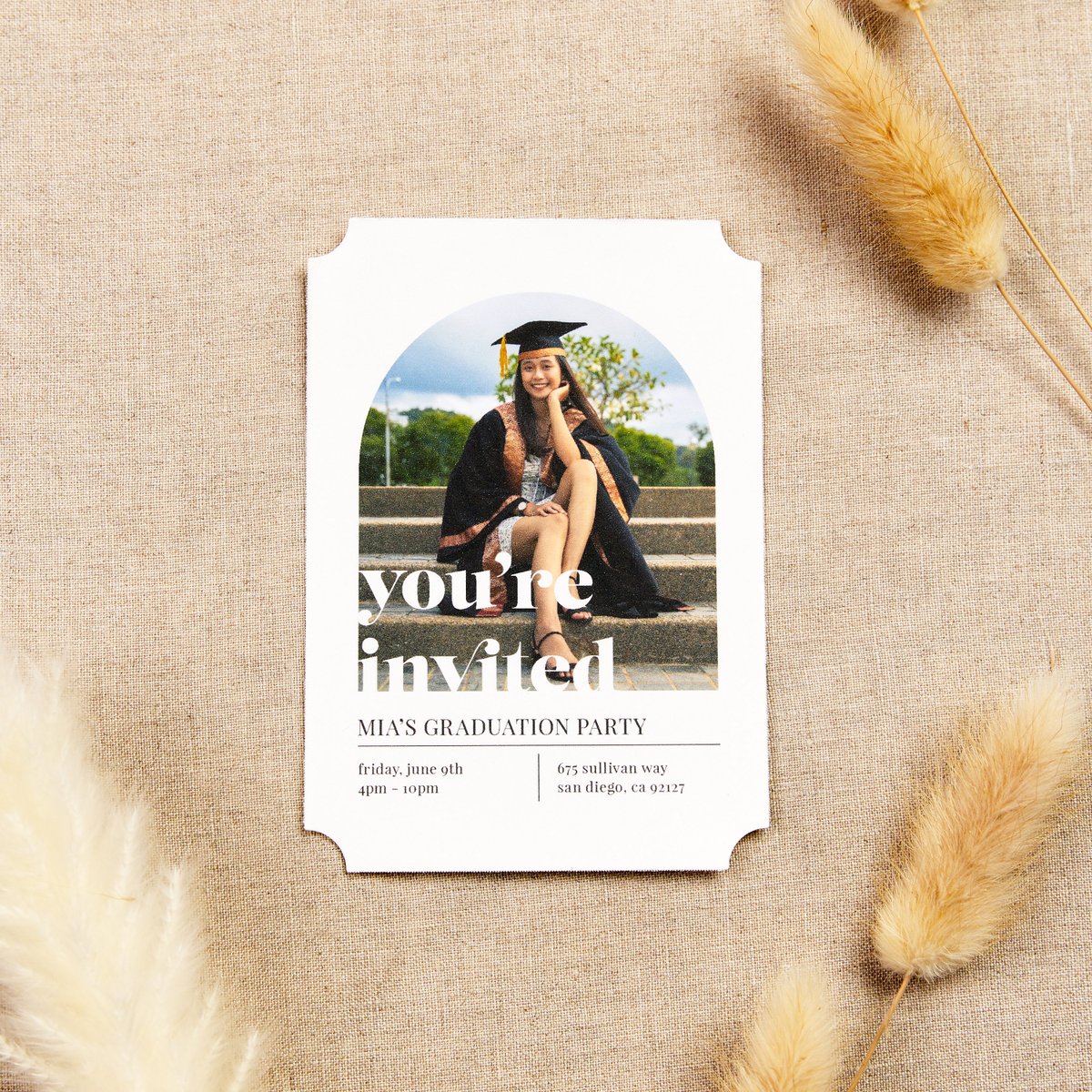 Graduation is around the corner! Invite your friends and family to celebrate with a personal invitation. 🎓 bit.ly/3nbO6aY