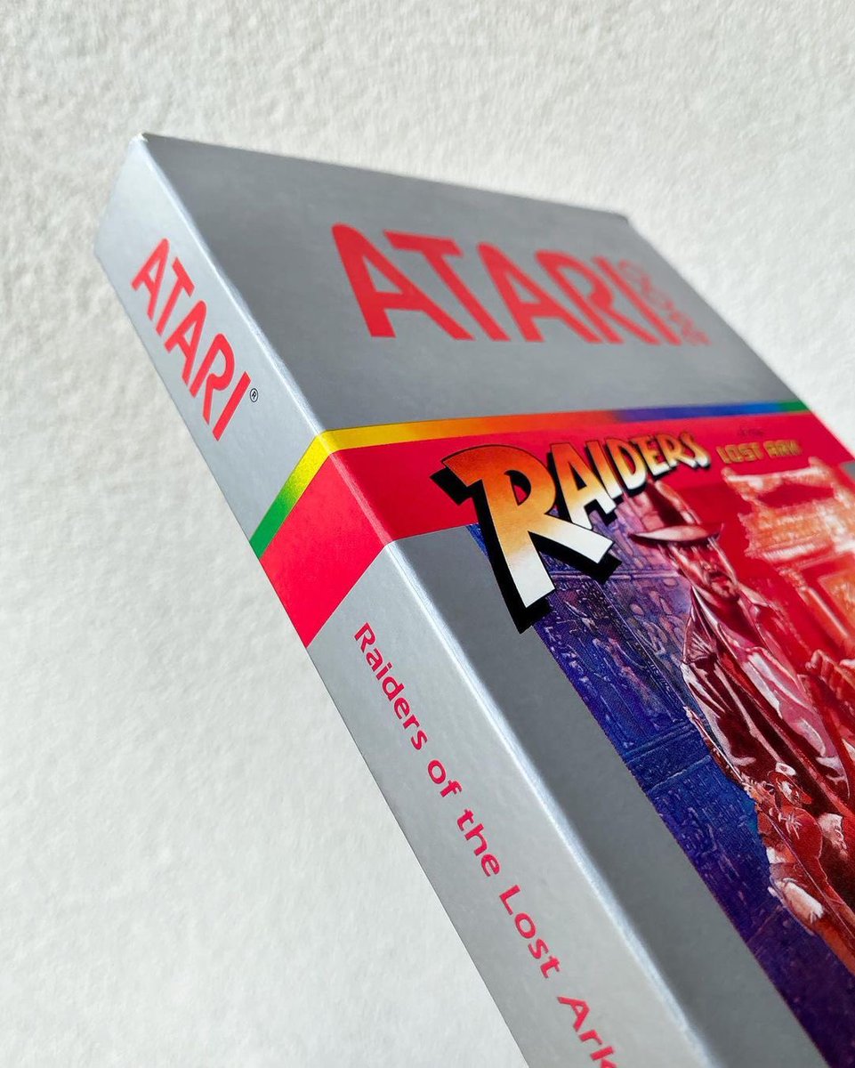 Atari 2600 Raiders Of The Lost Ark (1982)

#collectxdestroy #toys #toycollector #film #comics #vintagetoys #80s #tmnt #motu #marvel #horror #starwars #transformers #heavymetal #cosplay #super7 #funko #neca #gijoe #videogames #nintendo #atari #indianajones #raidersofthelostark