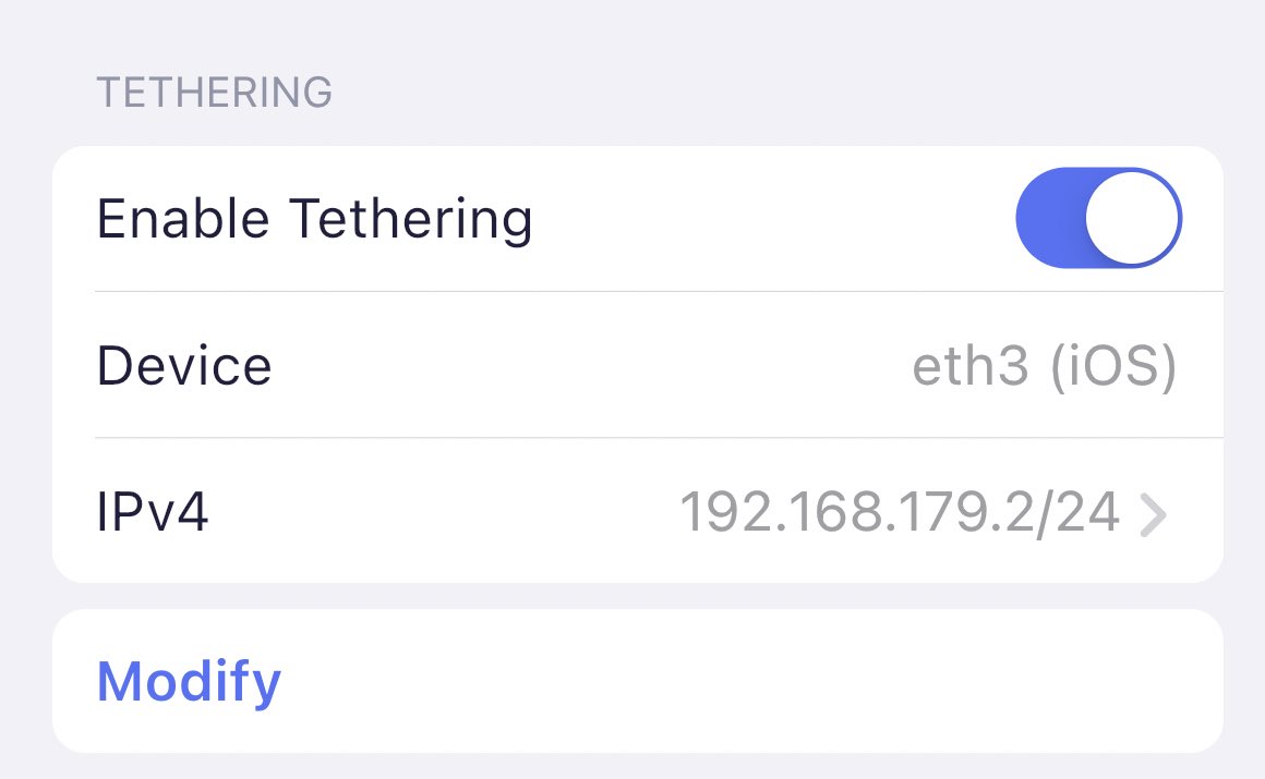 mani_mani_kun's tweet image. Speed Wi-Fi 5G X11 

GL.iNet GL-AXT1800にテザリング接続出来た

クレードルなしでGL.iNet GL-AXT1800にUSBケーブルで接続。

#X11
#NAR01
#GLiNET
#GLAXT1800