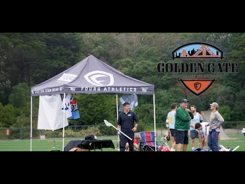 Fourg Athletics presents Fourg Events first post collegiate men's lacrosse event in San Francisco, California. #lacrosse #lacrossehighlights #sanfrancisco #goldengatebridge #california