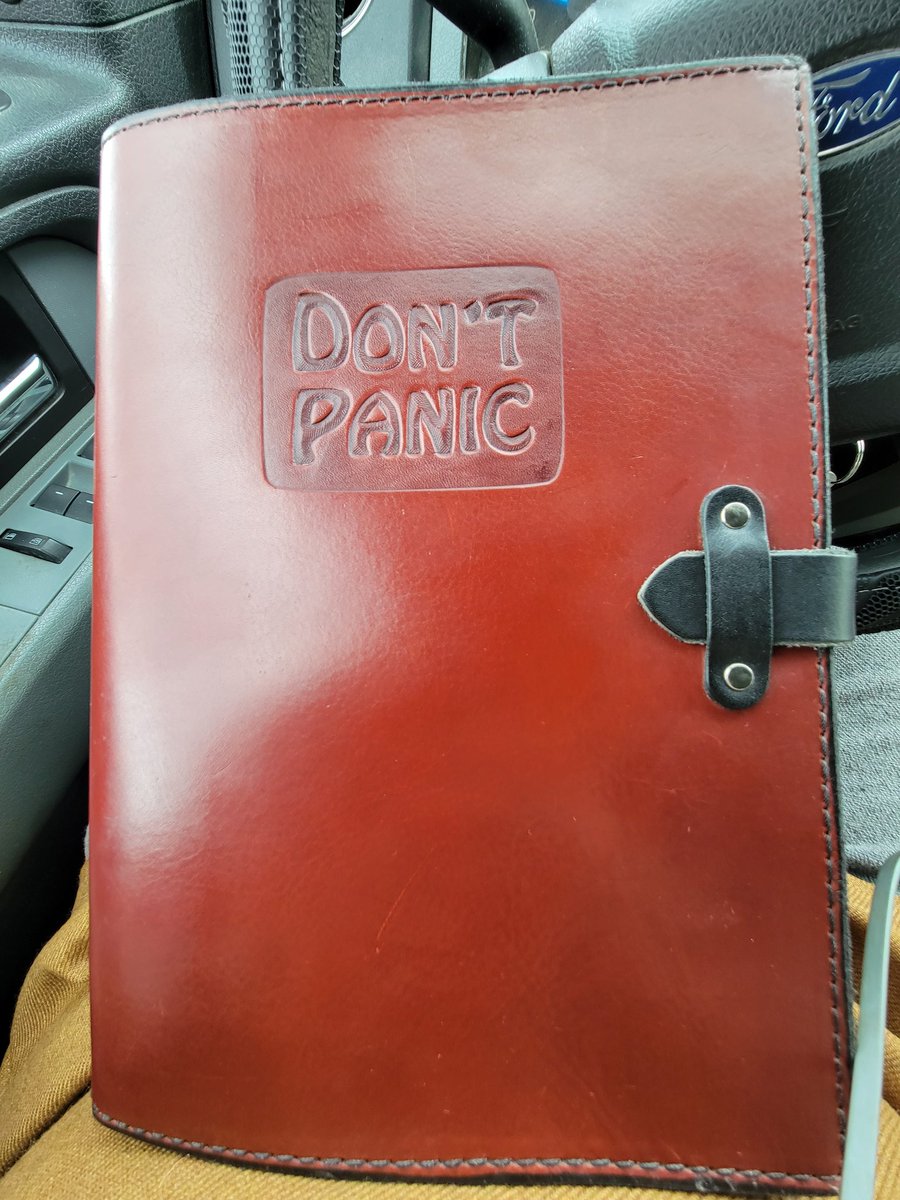 Amplecomix1's tweet photo. @_TekTweets_ I liked it. Of course, my real name is Douglas Adams, so I'm obligated. Picked this up at the viking fest this weekend. https://t.co/PHH5V00Mwf