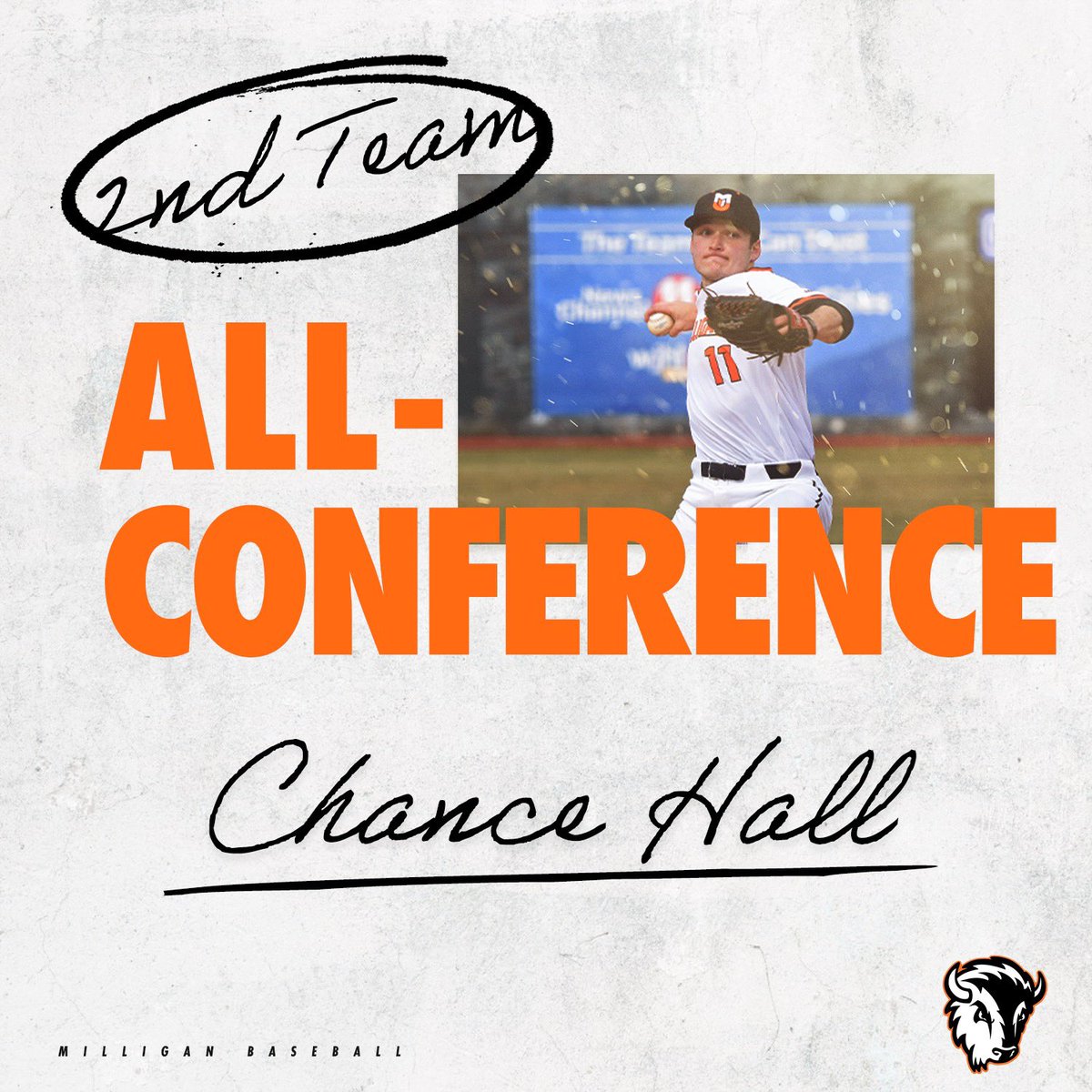 🏆ALL-AAC🏆

Chance Hall received All AAC Second Team &amp; Champions of Character Team. 

#BuffBSB x <a href="/ThePitCrue/">The Pit Crüe 🦬</a>