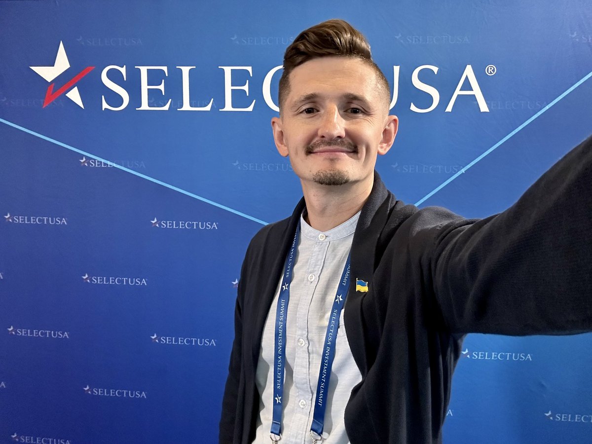 yarotsyhanenko's tweet photo. SelectUSA - is an excellent event for foreign companies, startups, and investors who want to learn more about new opportunities in the U.S. It brings together every state in the nation, with each showcasing why their region is the perfect place for your business to thrive. https://t.co/Tqe0zg3TXR