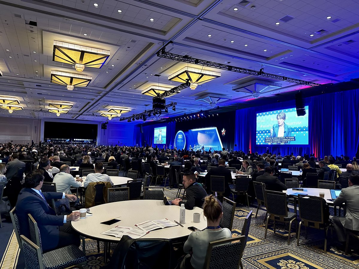 yarotsyhanenko's tweet photo. SelectUSA - is an excellent event for foreign companies, startups, and investors who want to learn more about new opportunities in the U.S. It brings together every state in the nation, with each showcasing why their region is the perfect place for your business to thrive. https://t.co/Tqe0zg3TXR