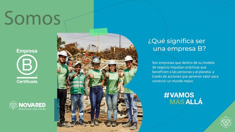 ChairAmchamGYE's tweet photo. ¡Felicitaciones a @mariuvillacres por la certificación obtenida por #NOVARED como empresa B! 👏👏👏Reconocemos con admiración sus buenas prácticas, y su aporte al desarrollo social y ambiental. ♻️ ¡Qué continúen los éxitos! https://t.co/Xol7nPMg9g