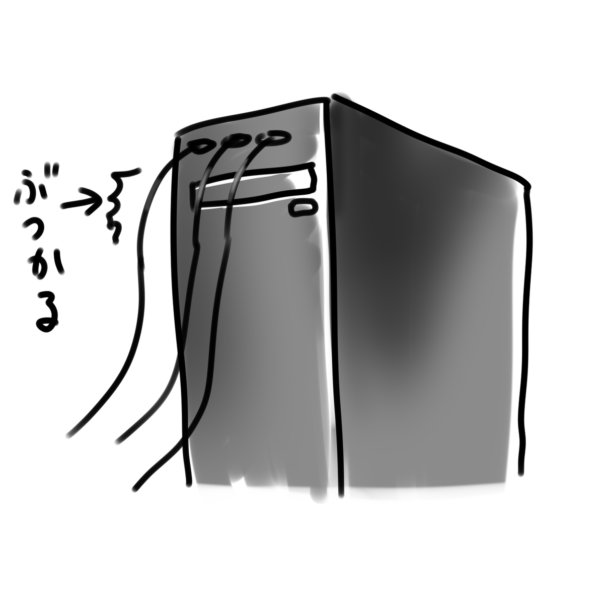こういう状態‥ タシケテ‥ 