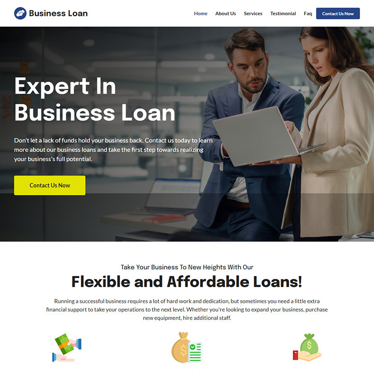 MousumiMahanti's tweet image. Afforable business Loans Responsive Website Design buylandingpagedesign.com/buy/afforable-… #SmallBusinessLoan #BusinessLineOfCredit #EquipmentFinancing #WorkingCapitalLoan #InvoiceFinancing #MerchantCashAdvance #StartupLoan #CommercialRealEstateLoan #BusinessExpansionLoan