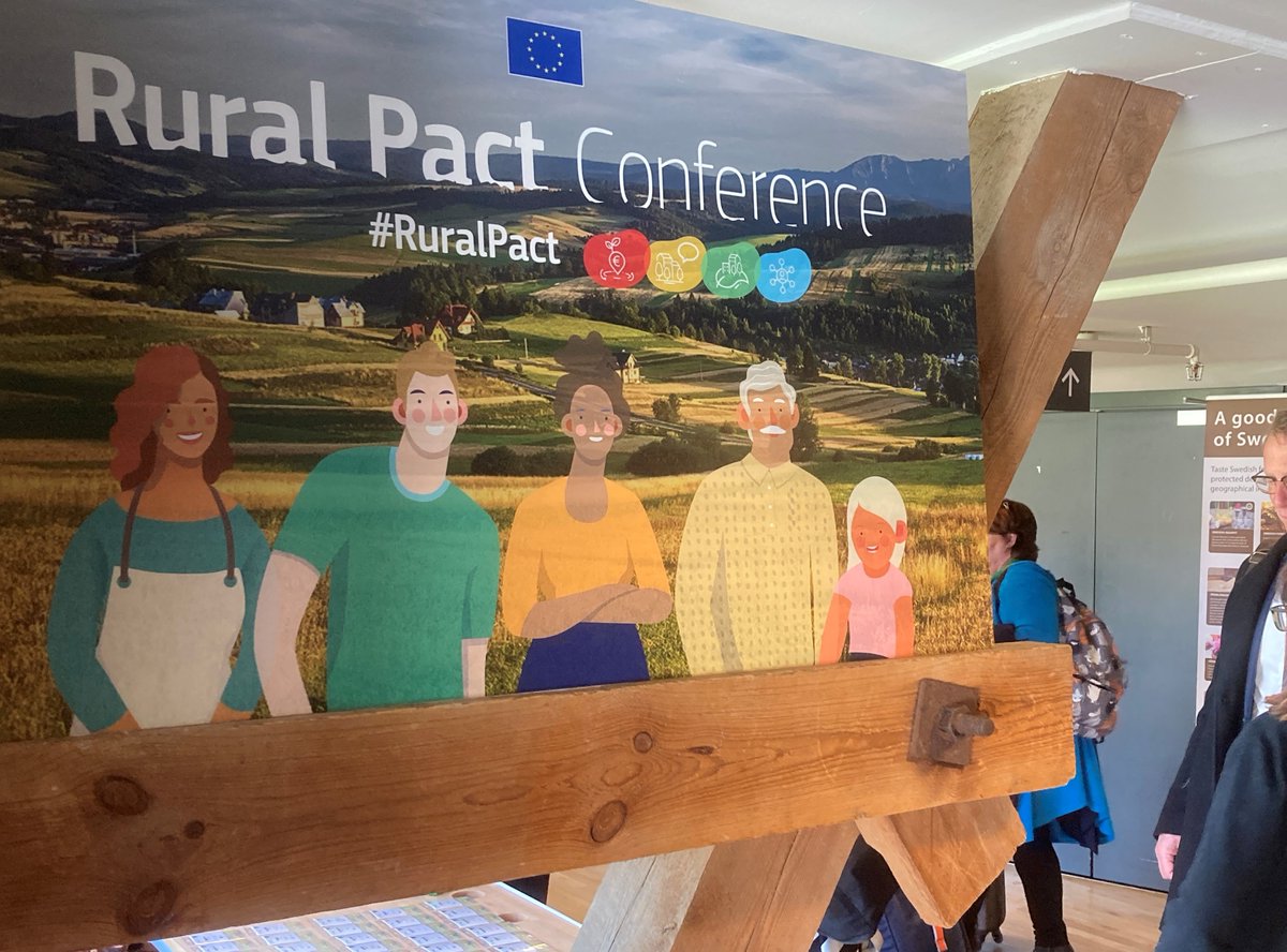 Our international conference about the EU Rural Pact is about to begin!
Don't miss that you can live stream a big part of the programme on Youtube: youtube.com/live/t9p1cXvfb… @euagri #RuralPact #landsbygdsveckan2023