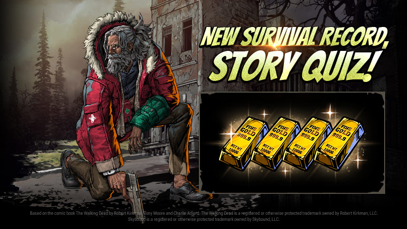 TWDAllStars's tweet photo. Forum Event -💡 Survival Record Story Quiz Event
⏰5/3 - 5/10 16:59 (PDT)
Take the quiz about New Survival Record <Community Member> and earn Gold Bars!
Enter Now 👉 https://t.co/zSrwEQ2Ppq
#TWD #TWDAS #ForumEvent https://t.co/Rx9fHXeLRR