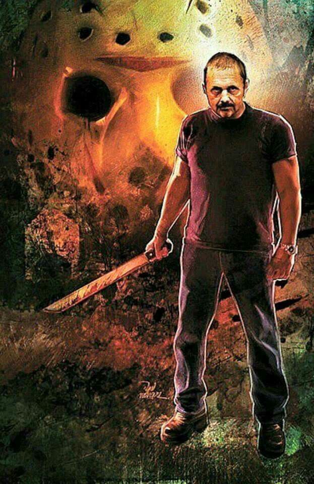 JamieVoorhees6's tweet image. #FridayThe13th #JasonVoorhees #KaneHodder