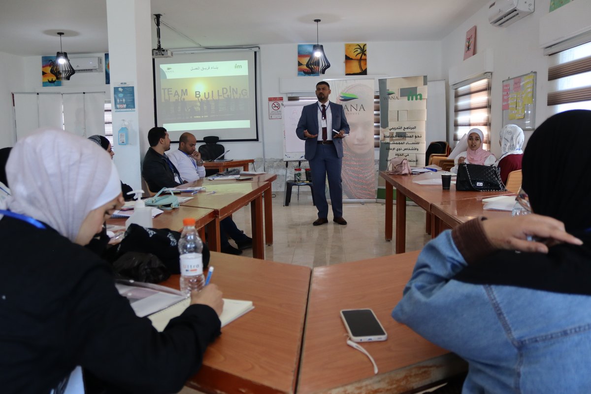 WANA Institute, in partnership with the @IMsweden  in Amman, launched the project “Towards Inclusive Participation for the Integration of #Vulnerable #Women and Persons with Disabilities #PWD  in Economic and Social Life" in Al-#Karak.