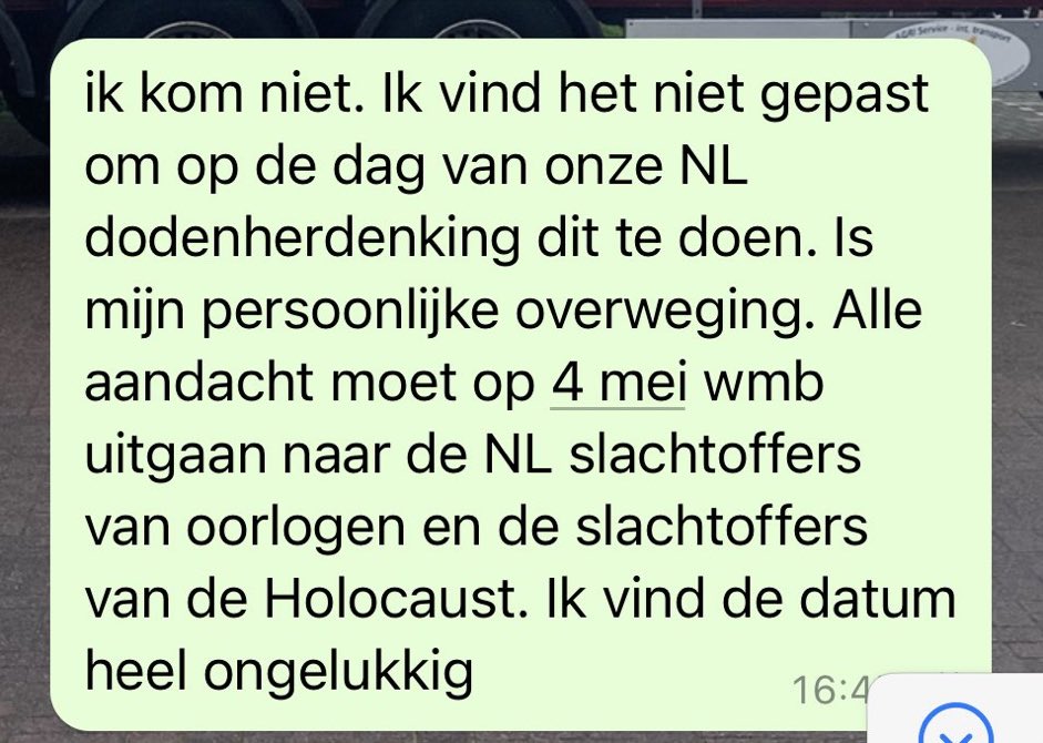 Sjoerd Wiemer Sjoerdsma (@swsjoerdsma) on Twitter photo Kennelijk is het voor <a href="/lientje1967/">Caroline van der Plas</a> niet voldoende dat <a href="/ZelenskyyUa/">Volodymyr Zelenskyy / Володимир Зеленський</a> een Joodse president is die voor onze vrijheid vecht.
Ze vergeet ook nog eens dat deze oorlog 196 Nederlandse burgerslachtoffers maakte. Ook hen herdenken we vanavond.
#MH17 Kennelijk is het voor <a href="/lientje1967/">Caroline van der Plas</a> niet voldoende dat <a href="/ZelenskyyUa/">Volodymyr Zelenskyy / Володимир Зеленський</a> een Joodse president is die voor onze vrijheid vecht.
Ze vergeet ook nog eens dat deze oorlog 196 Nederlandse burgerslachtoffers maakte. Ook hen herdenken we vanavond.
#MH17