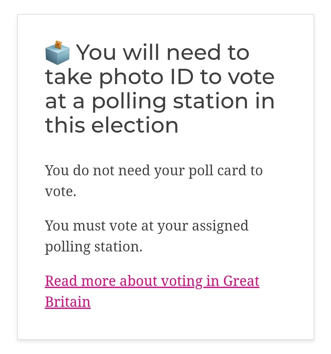 PlymouthChaz's tweet photo. Polling Stations have opened at 7am till 10pm today 
Don't forget ID
You don't need your poll card
VOTE INDEPENDENT 
#RT https://t.co/MNIMobGc7q