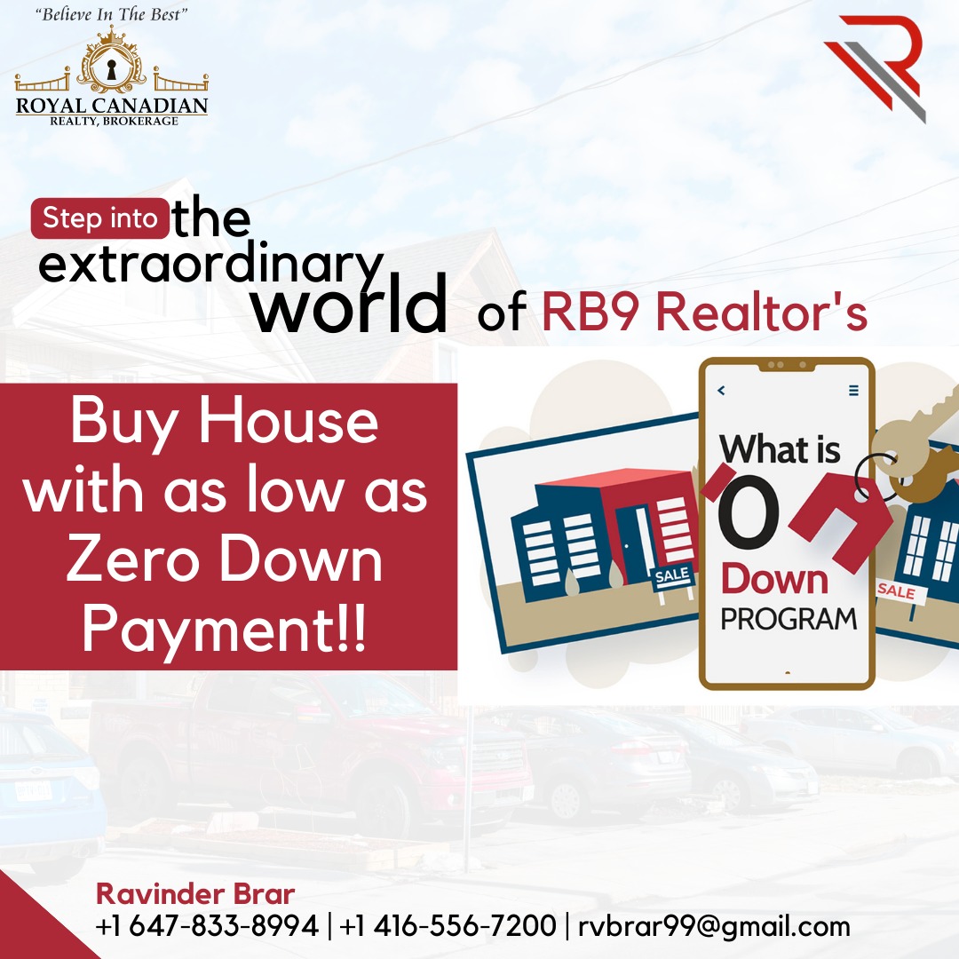 Step into the extraordinary world of RB9 Realtor's Zero Down Program - a ground-breaking initiative that has redefined the real estate landscape in the Greater Toronto Area and its outskirts by storm.
#realestatecanada #canadianrealestate #canadarealestate #realestateinvesting