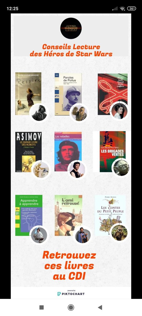 Retrouvez les conseils lecture des personnages de Stat Wars #MayThe4thBeWithYou #MayTheFourthBeWithYou