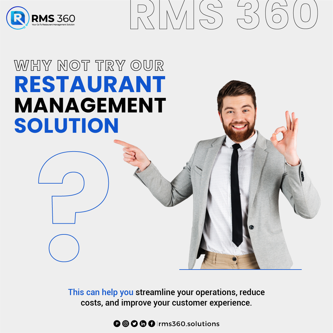 If you're looking for a way to take your restaurant business to the next level, try our Restaurant Management Solution. 

Learn more about us 🚀
🌐 rms360solutions.com
 
#rms360solutions  #inventorymanagement #contactlesspayments #employeemanagement #kitchenmanagement